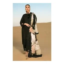 Premium Embroidered Ladies Suit - Design 062