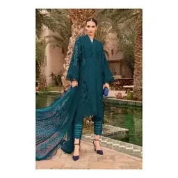 Premium Embroidered Ladies Suit - Design 048