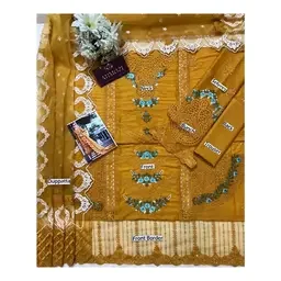 Premium Embroidered Ladies Suit - Design 030