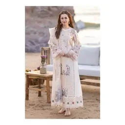 Premium Embroidered Ladies Suit - Design 027