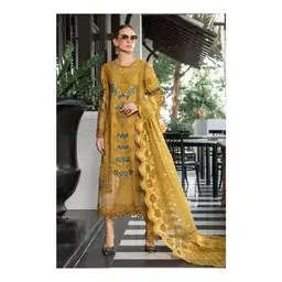 Premium Embroidered Ladies Suit - Design 026