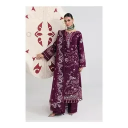 Premium Embroidered Ladies Suit - Design 022