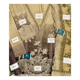 Premium Embroidered Ladies Suit - Design 021