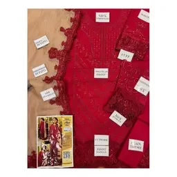 Premium Embroidered Ladies Suit - Design 004
