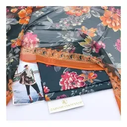 Mix Brand 3pc Lawn Collection with Chiffon Dupatta - Design 029