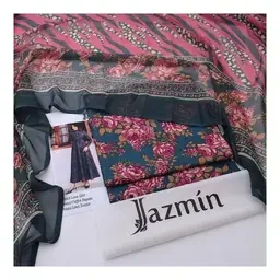 Mix Brand 3pc Lawn Collection with Chiffon Dupatta - Design 028