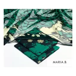 Mix Brand 3pc Lawn Collection with Chiffon Dupatta - Design 007
